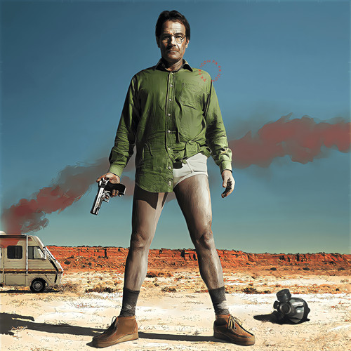 Breaking bad poster print - bad,